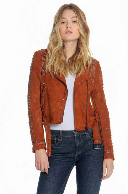 Studded Moto Jacket